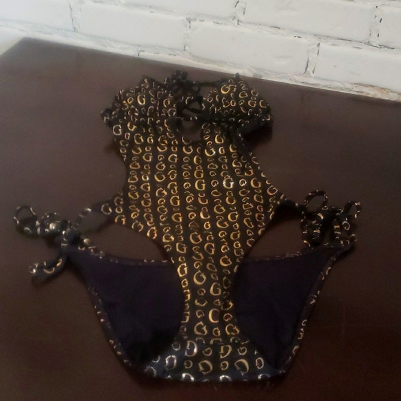 GUESS mono-kini black and gold - Picture 2 of 5